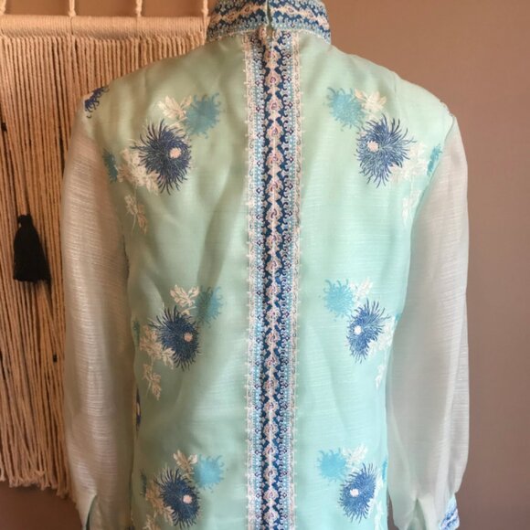 Vintage 1960s Hawaiian Dress Alfred Shaheen - Picture 4 of 6